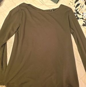 Lace Up Back Knit Top